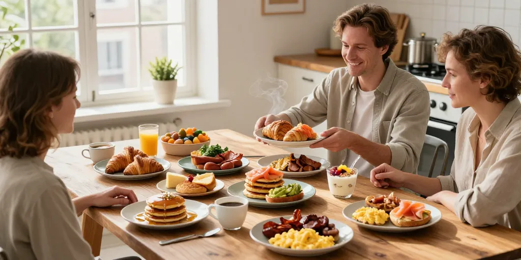 aliments pour brunch