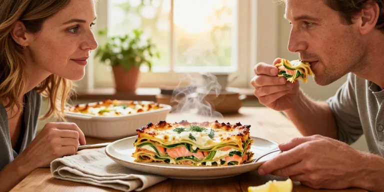 lasagne saumon poireau ricotta