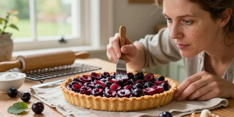 tarte aux prunelles sauvages