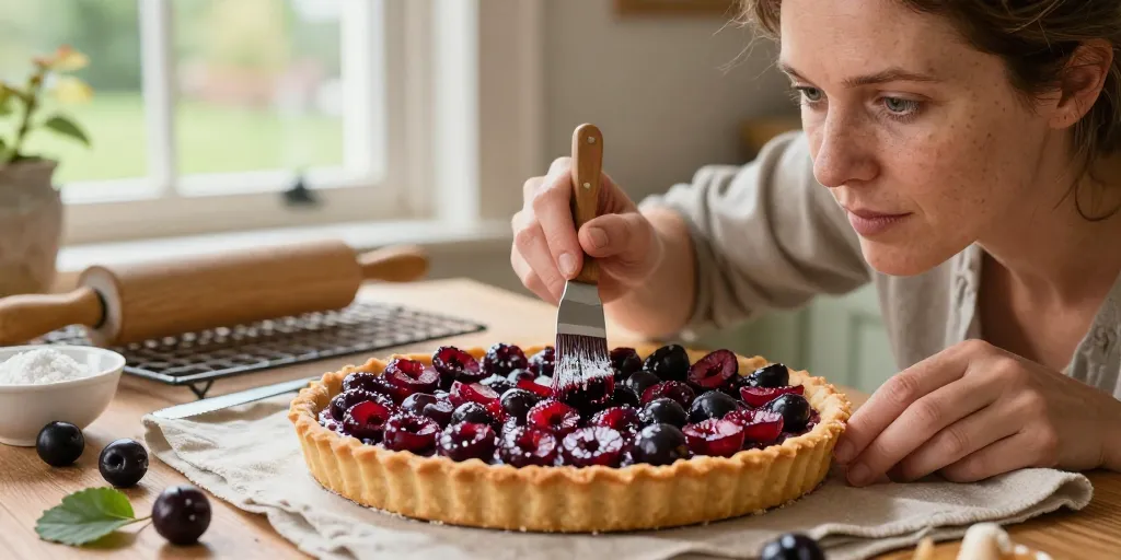 tarte aux prunelles sauvages