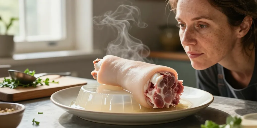 jarret de porc en gelée