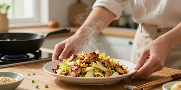 poulet chou chinois