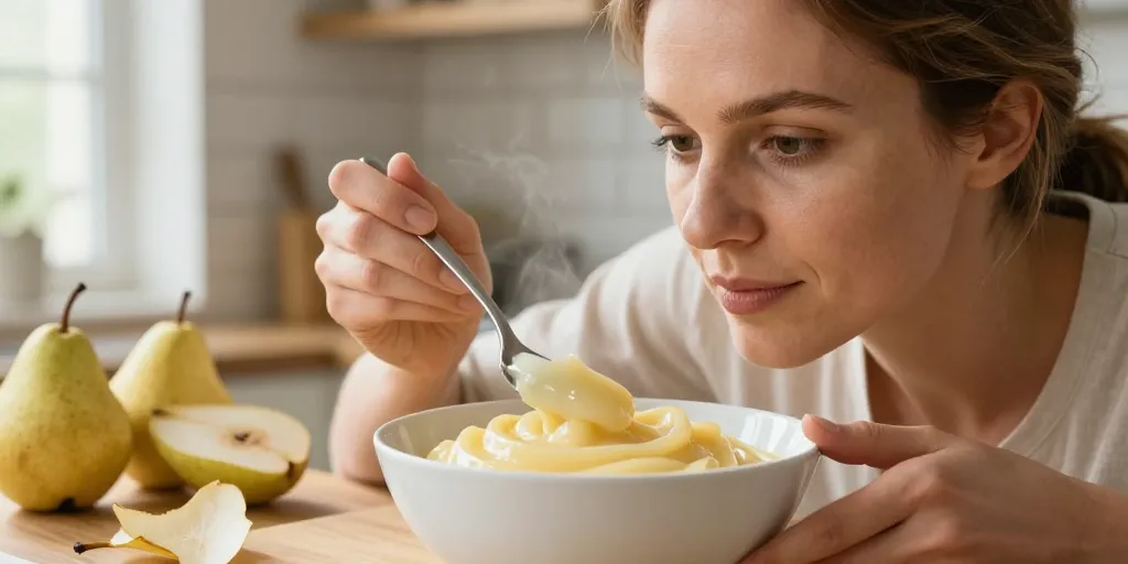 recette purée de poire