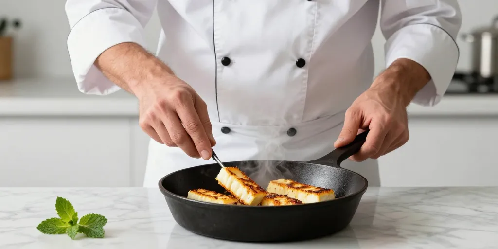 comment cuisiner l'halloumi