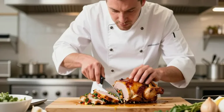supreme de poulet farcie