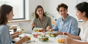 idee repas entre collegues travail
