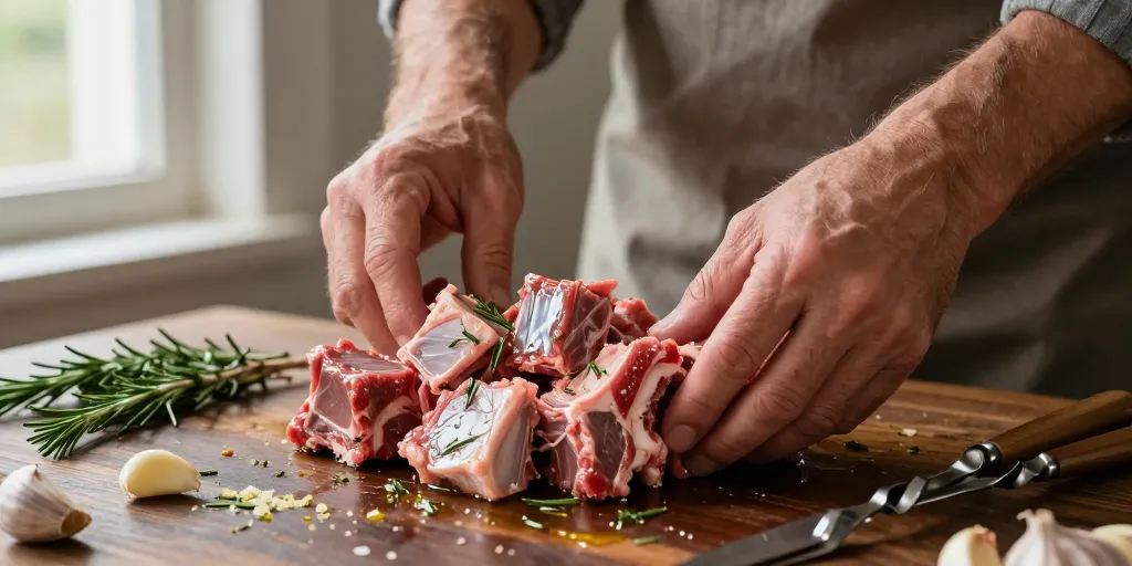 Marinade pour brochette agneau : la technique idéale pour une viande tendre