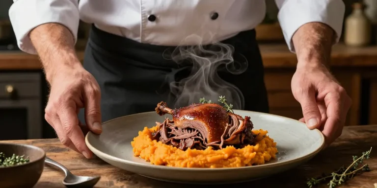 parmentier de canard à la patate douce