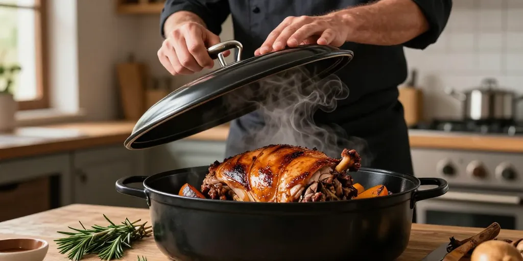 Recettes roaster au four : la méthode pour un rôti de porc fondant