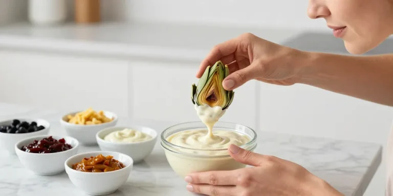 sauce pour accompagner artichaut