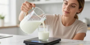 200 g de lait en litre